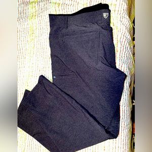 Mens 38x30 KUHL DECEPTR PANTS, new, amazing stretch, retail $150, stash pocket